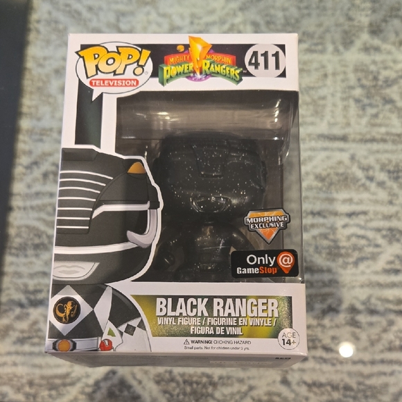 Funko Black Ranger Morphing Exclusive Figure - Picture 1 of 6